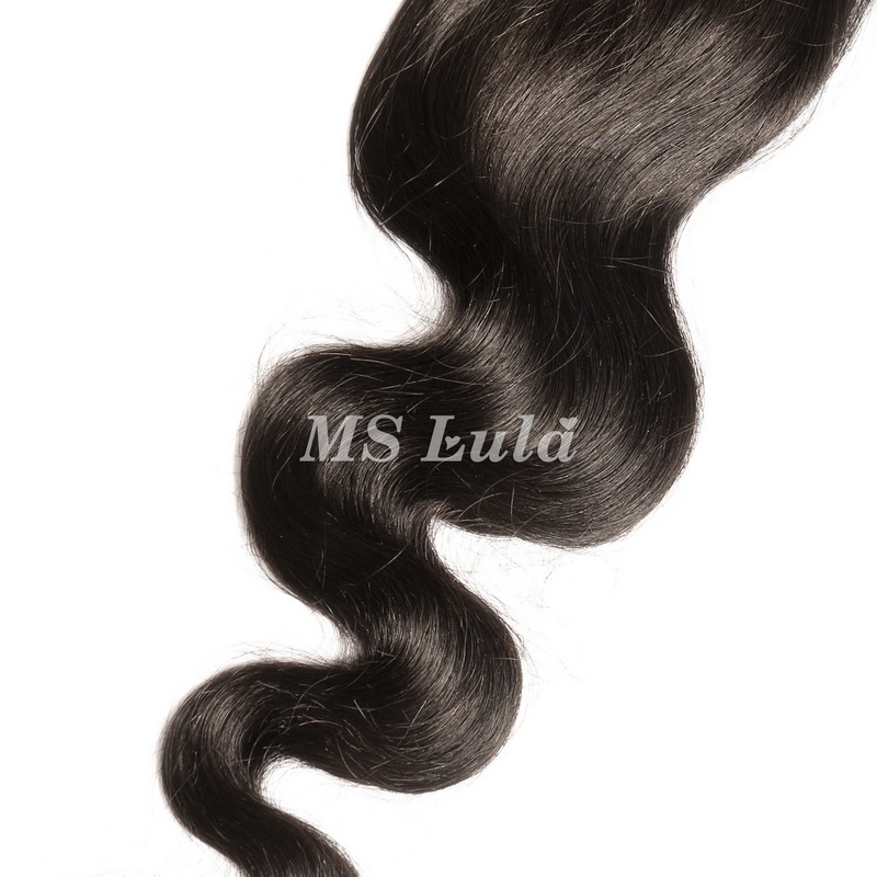 2x6 Virgin Hair Body Wave HD/Transparent Lace Closure - 图片 7